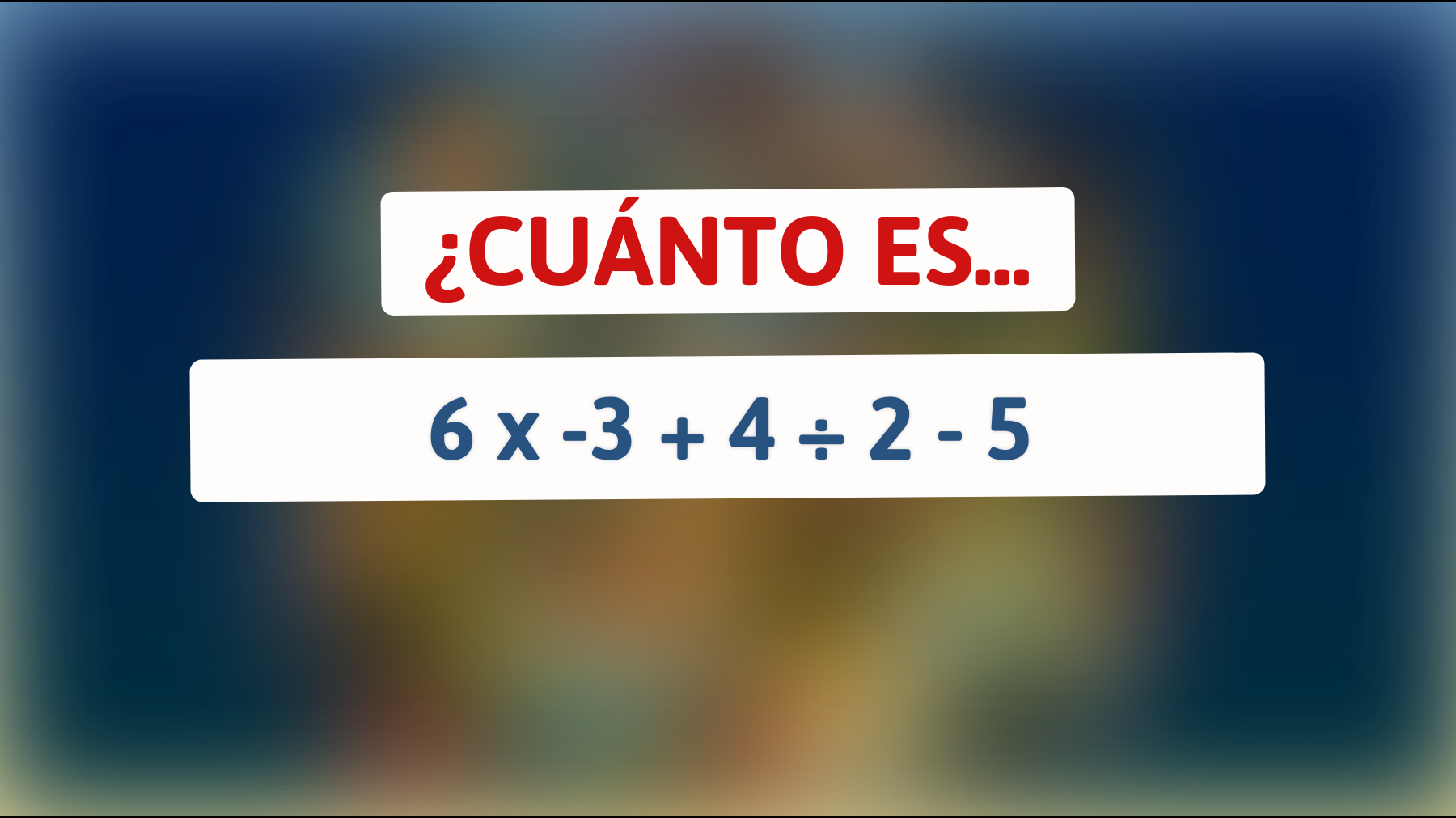 ¡Solo el 1% puede resolver esta ecuación matemática! ¿Serás capaz de encontrar la solución correcta?"